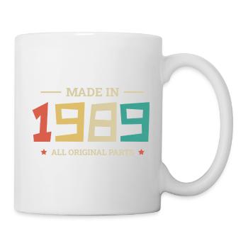 Legendär seit 1989 Original 1989 - Tasse - Weiß - Rechts