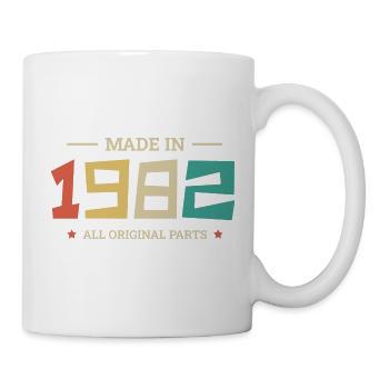 Legendär seit 1982 Original 1982 - Tasse - Weiß - Rechts