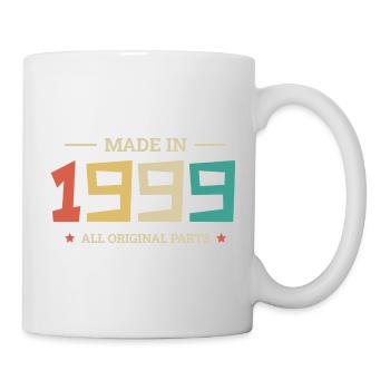 Legendär seit 1999 Original 1999 - Tasse - Weiß - Rechts