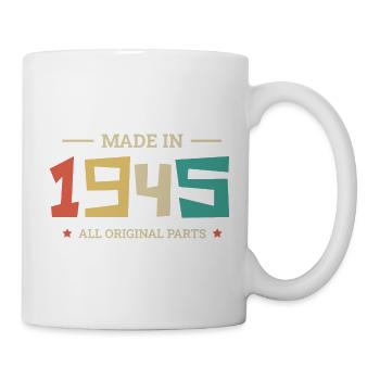 Legendär seit 1945 Original 1945 - Tasse - Weiß - Rechts