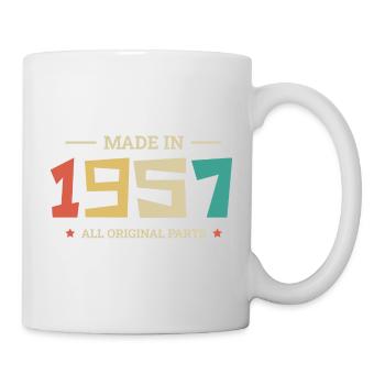 Legendär seit 1957 Original 1957 - Tasse - Weiß - Rechts