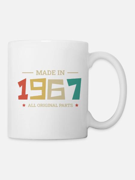 Legendär seit 1967 Original 1967 - Tasse - Weiß