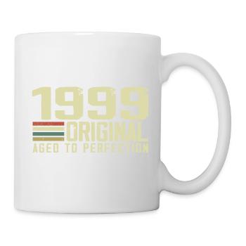 Born in 1999 - Vintage 1999 - 25th Anniversary Retro - Mug - white - Right