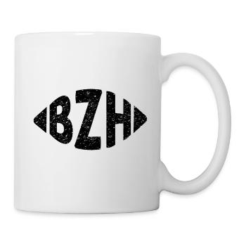 BZH Breizh Rugby Rugby Fans Vintage - Mug - white - Right