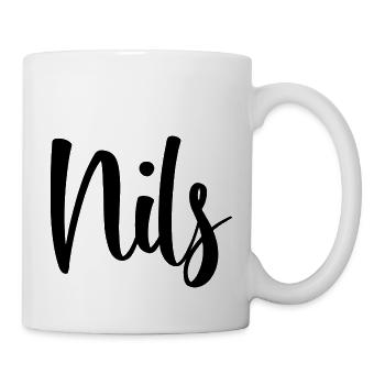 Name - Nils - Mug - white - Right