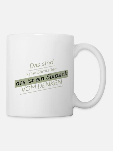 witzige Geschenkidee - Tasse - Weiß