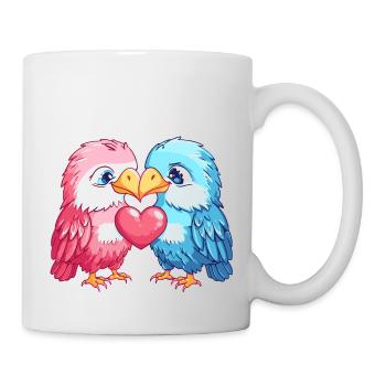 Eagle Couple Love Bird In Love - Mug - white - Right