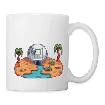 Galaktischer Kurzurlaub - Tasse - Weiß - Rechts