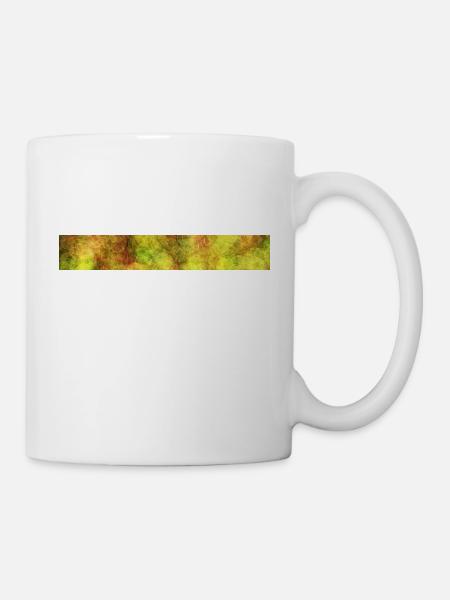 Abstraktes Design I - Tasse - Weiß