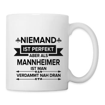 Mannheim Monnem Mannheimat - Mug - white - Right