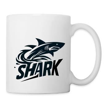 Shark - Tasse - Weiß - Rechts