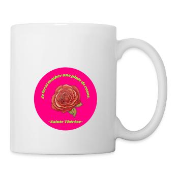 Paroles de Sainte Thérèse - Mug blanc - blanc - Droite