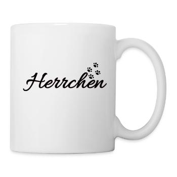 Maître d’un chat | Pattes de chat - Mug blanc - blanc - Droite