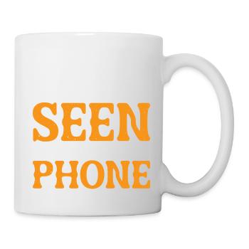 Has Anyone Seen My Phone 16 - Tasse - Weiß - Rechts