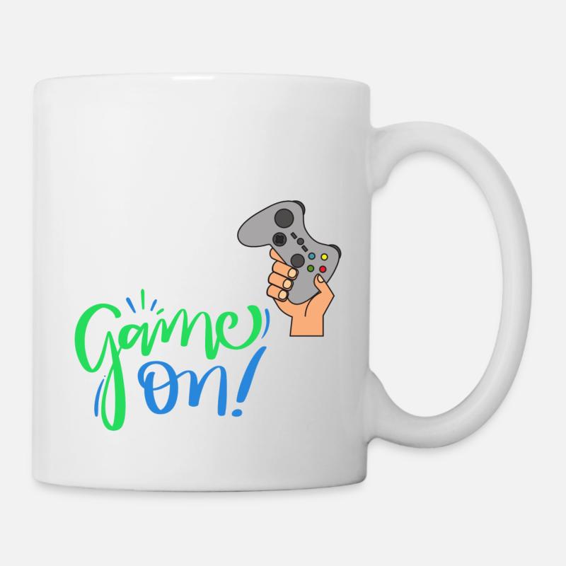 Game On - Ich bin ein Gamer! - Tasse - Weiß