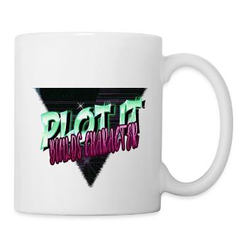 funny present storytelling techniques - Mug - white - Right