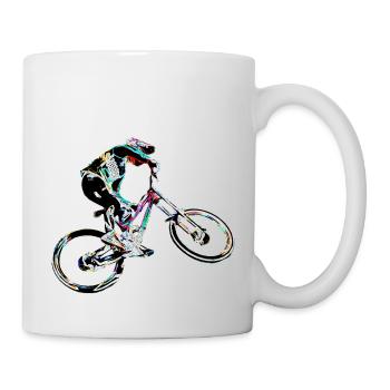 MTB MTB Downhill - Mug - white - Right