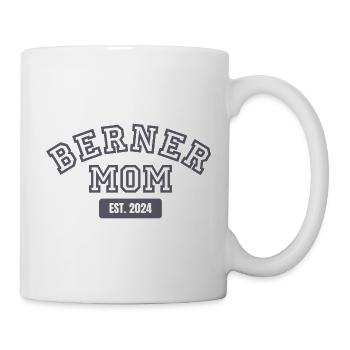 Berner Mom Est 2024 Modern Dog Lover - Mug - white - Right