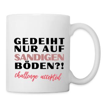 Hobbygärtner - Motivation - Tasse - Weiß - Rechts