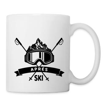 Skiing Ski motif for skiers Skiers - Mug - white - Right