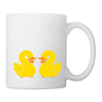 humour canard - Mug blanc - blanc - Droite