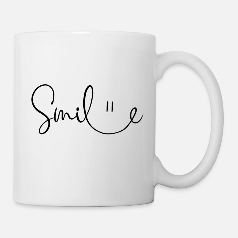 Smile - Mug - white
