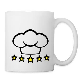 Chef Kitchen Chef's Hat 5 Star Master Cool - Mug - white - Right