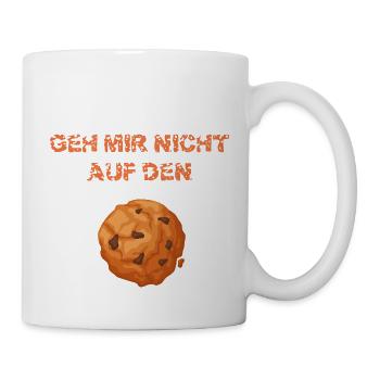 Keks - Tasse - Weiß - Rechts