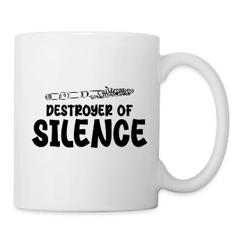 Best Flute Player Band Music Flautist Funny Flute - Mug - white - Right