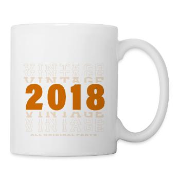 2018: Vintage - 6th Anniversary - Mug - white - Right
