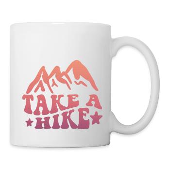 Take A Hike Camping - Tasse - Weiß - Rechts