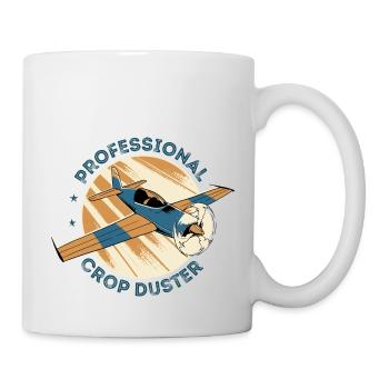 Professional Crop Duster Pilot, Aerial - Mug - white - Right