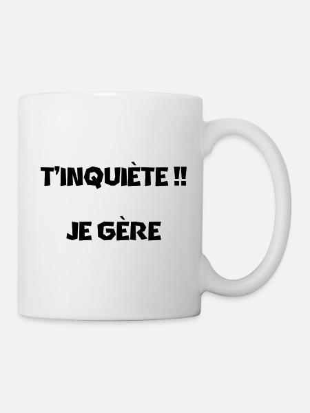 Don't worry, I'll manage! - Mug - white