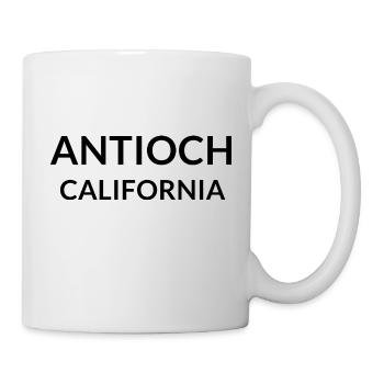 Antioche, Californie, États-Unis - Mug blanc - blanc - Droite