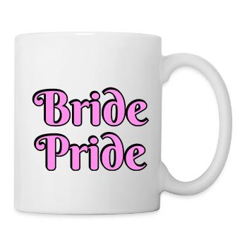 Bride Pride Lesbian Wedding - Mug - white - Right