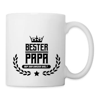 Best dad in the world - Mug - white - Right