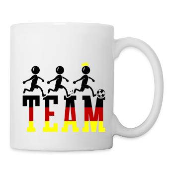 Fussball Team Meister Germany - Tasse - Weiß - Rechts