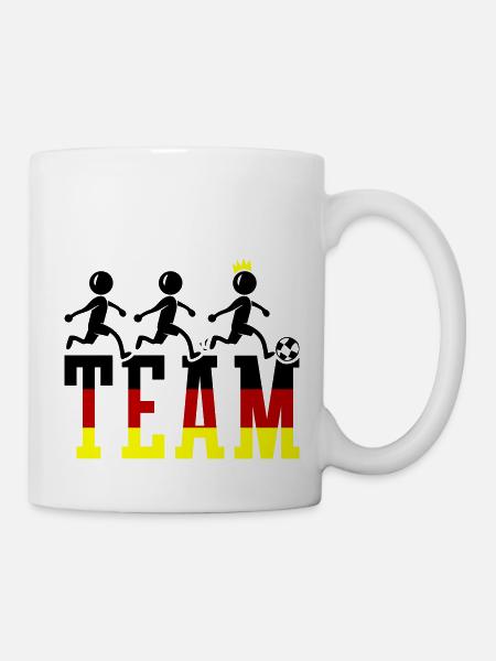 Fussball Team Meister Germany - Tasse - Weiß