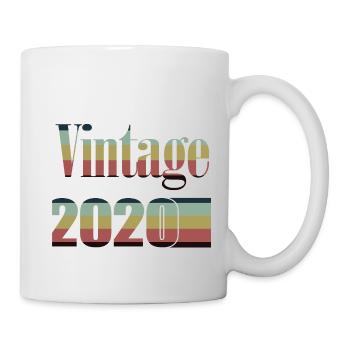 2020 anniversaire 2020 né en 2020 anniversaire - Mug blanc - blanc - Droite