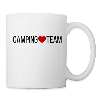 Camping Team Heart - Mug - white - Right
