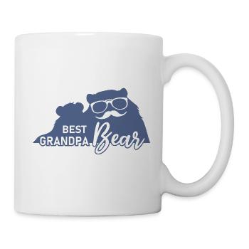 Meilleur grand-père ours - Mug blanc - blanc - Droite