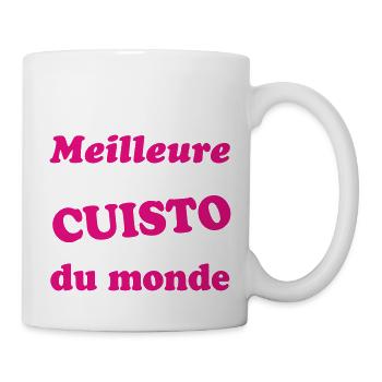 Meilleure cuisto du monde - Mug blanc - blanc - Droite