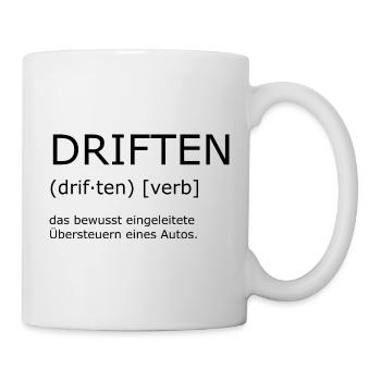 Dérive - définition - Mug blanc - blanc - Droite
