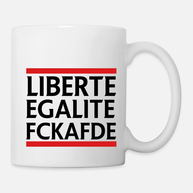 AFD Anti Politik - Tasse - Weiß