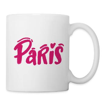 Paris - Tasse - Weiß - Rechts