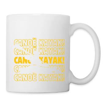 Canoe kayak canoe kayak canoe kayak - Mug - white - Right