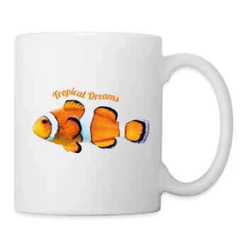 Clown Fish - Tasse - Weiß - Rechts