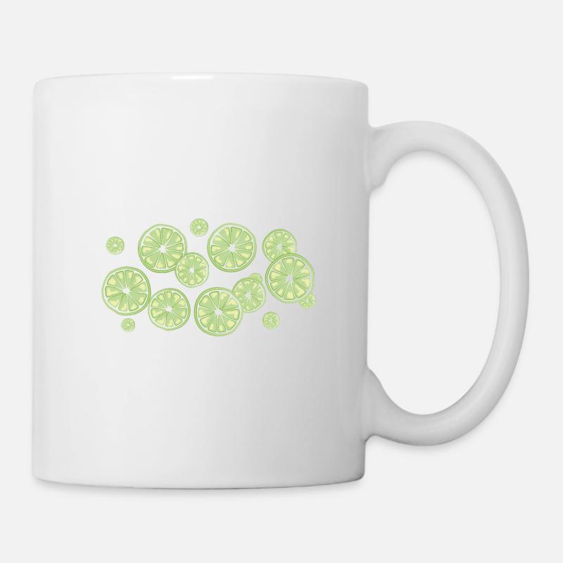 Der Duft der Limetten - Tasse - Weiß