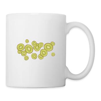 L’odeur des kiwis - Mug blanc - blanc - Droite