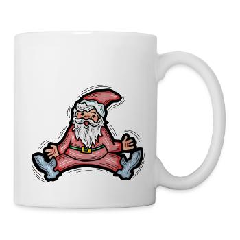 Weihnachtsmann - Tasse - Weiß - Rechts